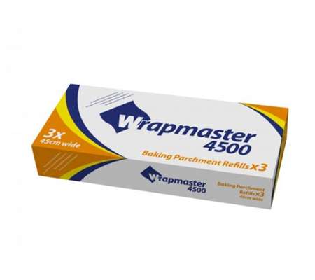 Image de PAPIER CUISSON ROULEAU 45cm/50m WRAPMASTER 4500 COLIS DE 3