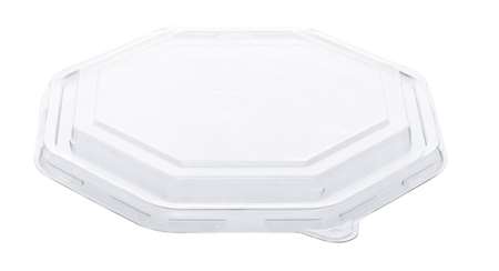 Image de COUVERCLE rPET POUR ASSIETTE OCTOGONALE 23cm COLIS DE 100