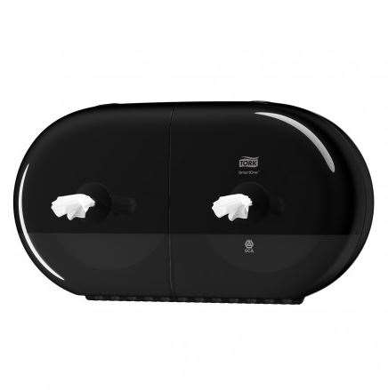 Image de DISTRIBUTEUR PAPIER TOILETTE DC SMARTONE MINITWIN NOIR