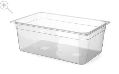 Image de BAC GASTRO GN1/1 POLYPROPYLENE 530/325mm Ht 200mm 28L