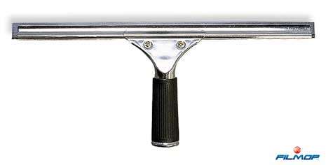 Image de RACLETTE VITRE COMPLETE 25cm POIGNEE+BARRETTE+CAOUTCHOUC