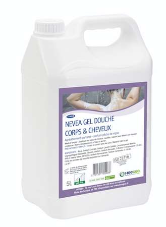 GEL DOUCHE CORPS & CHEVEUX PECHE DE VIGNE       BIDON DE 5L