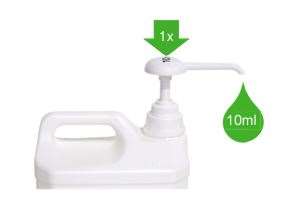 Image de POMPE DOSEUSE 10ml POUR BIDON DE 5L