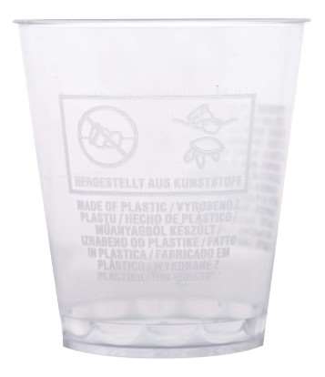 GOBELET DEGUSTATION 5cl JAUGE A 2&4cl           SACHET DE 50