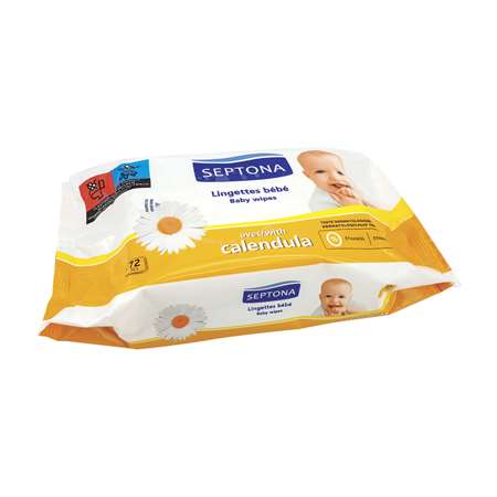 Image de LINGETTES BEBE Sans ALCOOL 175/200  x72
