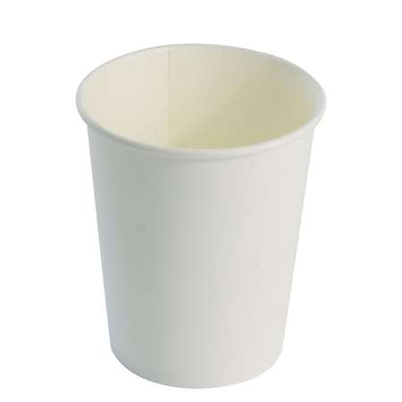 Image de GOBELET CARTON 24cl BOISSON CHAUDE BLANC COLIS DE 1000