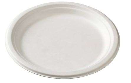 ASSIETTE PULPE RONDE Ø230mm  PAQUET DE 50