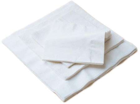 Image de SERVIETTE OUATE 30/30 1PLI DECALE BLANCHE     COLIS DE 3000