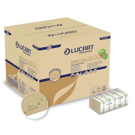Image de SERVIETTE OUATE 16/24 ECONATURAL 2 PLIS COLIS DE 6000