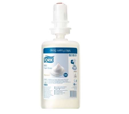 Image de SAVON MOUSSE DOUX S4 CARTOUCHE DE 1L COLIS DE 6