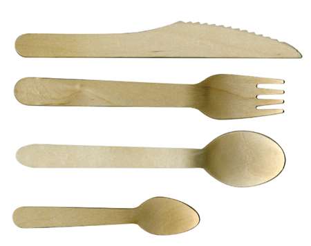 Image de CUILLERE A SOUPE EN BOIS 155mm SACHET DE 50