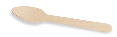 Image de CUILLERE A DESSERT EN BOIS 110mm SACHET DE 100