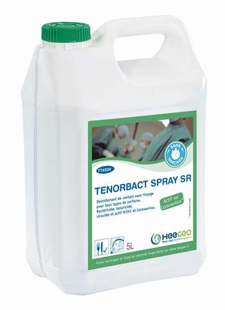 Image de TENORBACT SPRAY SR DESINFECTANT DE CONTACT BIDON DE 5L