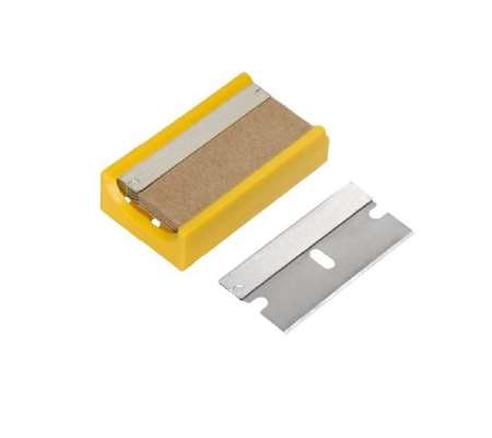 Image de LAME DE RECHANGE 4cm P/GRATTOIR ETUI DE 5