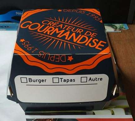 Image de BOITE BURGER SPEED BURGER 105/105/96 COLIS DE 120