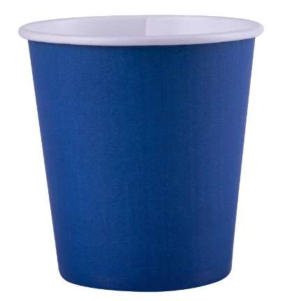 Image de GOBELET CARTON 2Ocl BLEU Ø7.3cm Ht 7.5cm       COLIS DE 500