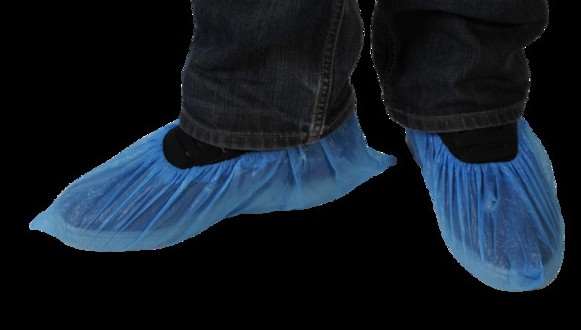 Image de SURCHAUSSURES CPE BLEUE SACHET DE 100