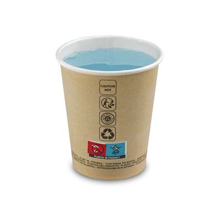 Image de GOBELET CARTON 24cl BOISSON CHAUDE KRAFT BRUN COLIS DE 1000