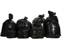 Image de SAC POUBELLE 130L NOIR BD 33µ ECO 820/1150mm   COLIS DE 200