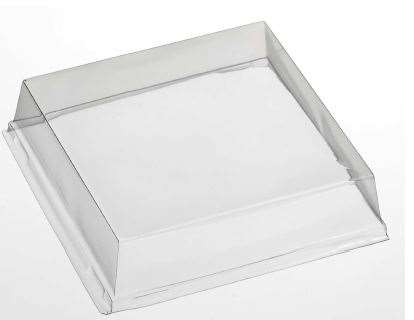COUVERCLE RPET POUR ASSIETTE QUARTZ 164/164/40mm x200
