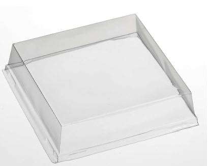 Image de COUVERCLE RPET 131/131/40mm POUR QUARTZ COLIS DE 200