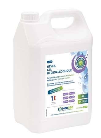 Image de GEL HYDROALCOOLIQUE NEVEA BIDON DE 5L
