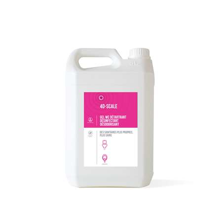 Image de 4D SCALE GEL WC DETARTRANT DESODO BIDON DE 5L