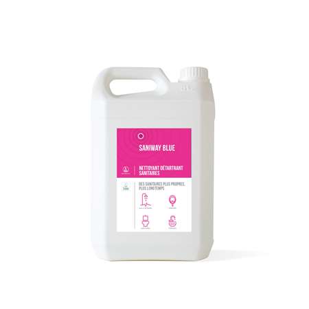 Image de SANIWAY BLUE DETARTRANT SANITAIRE ECOLABEL BIDON DE 5L