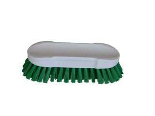Image de BROSSE MAIN 21cm ALIMENTAIRE POLYESTER VERTE