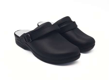 Image de SABOTS ALIMENTAIRES CUIR NON SECURITE MADO NOIRS T 44