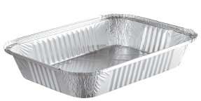 PLAT ALUMINIUM 2000cc BORD DROIT               SACHET DE 100