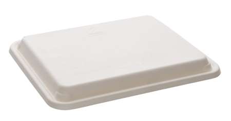 Image de COUVERCLE BAGASSE POUR PLATEAU 5 CPTS LE SACHET DE 50