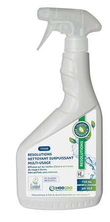 Image de RESOLUTIONS NETTOYANT SURPUISSANT MULTI-USAGE PULVE DE 750ml