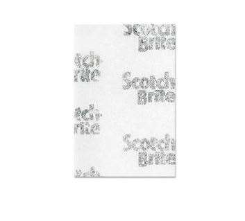 Image de TAMPON SCOTCH BRITE BLANC 224/158mm SB98 PAQUET DE 20