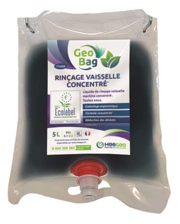 Image de GEOBAG RINCAGE VAISSELLE CONCENTRE ECOLABEL POCHE DE 5L