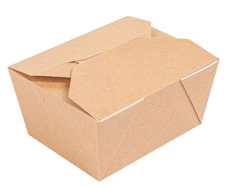 Image de BOITE AMERICAINE 780ml 11.3/9/6.3cm KRAFT BRUN THEPACK   x50