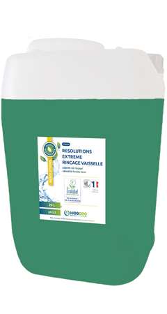 Image de RESOLUTIONS EXTREME RINCAGE VAISSELLE ECOLABEL BIDON DE 20L