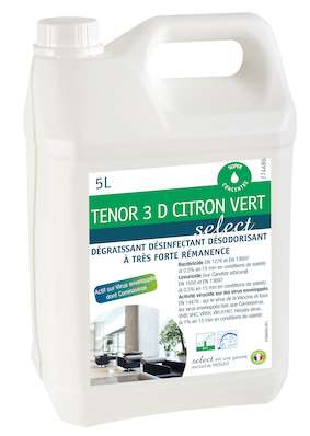 Image de TENOR 3D SELECT CITRON VERT BIDON DE 5L