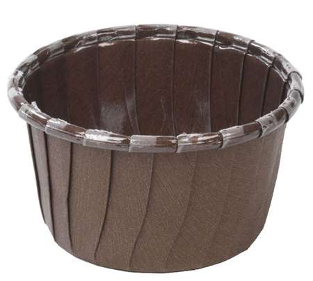 Image de CAISSETTE CUISINE MARRON+FILM ING.Ø54mm Ht40mm PAQUET DE 250