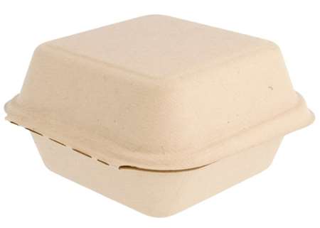 Image de BOITE BURGER BIONIC BRUN 450 ml 15.2/15/8.4cm SACHET DE 50