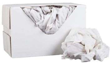 Image de CHIFFONS BLANCS INDUSTRIELS CARTON DE 10Kg