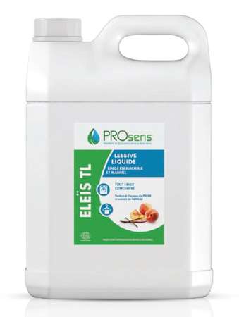 Image de ELEIS TL LESSIVE LINGE VANILLE PECHE ECOCERT BIDON DE 5L