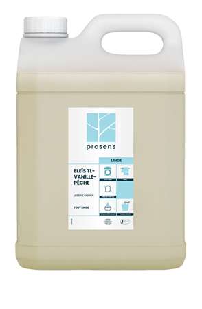 Image de ELEIS TL LESSIVE LINGE VANILLE PECHE ECOCERT BIDON DE 5L