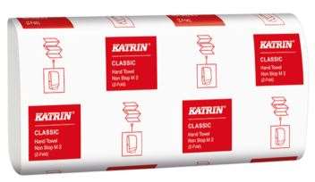 Image de ESSUIE-MAINS PLIE EN Z 2p BLANC 20.3/24 NON STOP   x4000