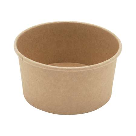 Image de POT A GLACE 180ml KRAFT BRUN Ø9.5cm Ht 5cm SACHET DE 50