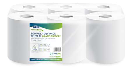 Image de BOBINE DEVIDAGE CENTRAL 450fts BLANCHE ECOL 20/30 COLIS DE 6