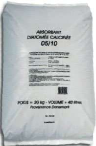 Image de ABSORBANT TERRE DE DIATOMEE SAC DE 20kg/40L