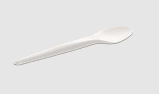 Image de CUILLERE A DESSERT PAPIER/CARTON 13cm SACHET DE 50