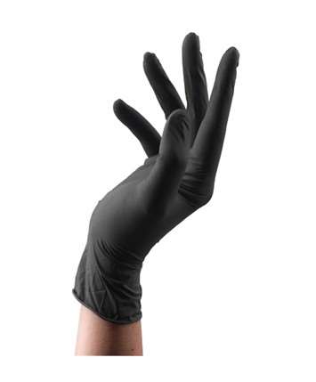 Image de GANT NITRILE NOIR NON POUDRE PREMIUM S BOITE DE 100