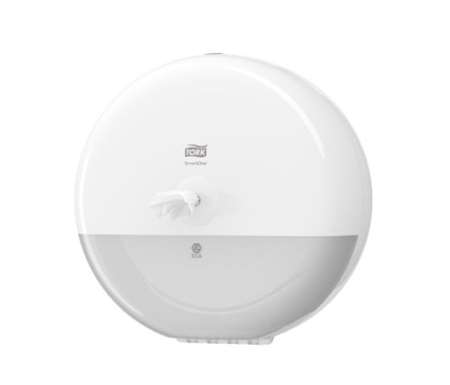 Image de DISTRIBUTEUR PAPIER TOILETTE DEVIDAGE CENTRAL SMART ONE BLC